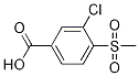 3-氯-4-(甲基磺酰基)苯甲酸结构式_1197193-45-5结构式