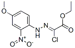 Ethyl 2-chloro-2-[2-(4-methoxy-2-nitrophenyl)hydrazono]acetate Structure,119750-09-3Structure