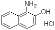 1-氨基-2-萘酚盐酸盐结构式_1198-27-2结构式