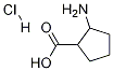 2-氨基环戊烷羧酸盐酸盐结构式_1198283-36-1结构式