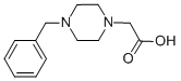 4-(苯基甲基)-1-哌嗪乙酸结构式_119929-87-2结构式