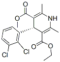 Ethyl methyl 4-(2,3-dichlorophenyl)-2,6-dimethyl-1,4-dihydro-3,5-pyridinedicarboxylate Structure,119945-59-4Structure