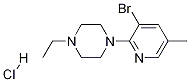 3-溴-2-(4-乙基哌嗪o)-5-甲基吡啶盐酸盐结构式_1199773-19-7结构式