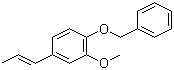 1-苄氧基-2-甲氧基-4-丙烯基苯结构式_120-11-6结构式