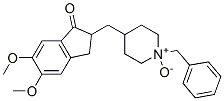 2-[(1-Benzyl-1-oxido-4-piperidinyl)methyl]-5,6-dimethoxy-1-indanone Structure,120013-84-5Structure