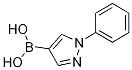 1-苯基吡唑-4-硼酸结构式_1201643-70-0结构式