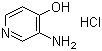 3-氨基-吡啶-4-醇盐酸盐结构式_120256-13-5结构式