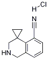 2,3-二氢-1H-螺[环丙烷-1,4-异喹啉]-5-甲腈盐酸盐结构式_1203685-03-3结构式