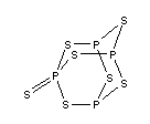 七硫化四磷结构式_12037-82-0结构式