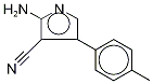 2-氨基-4-(4-甲基苯基)-1H-吡咯-3-甲腈结构式_120450-05-7结构式