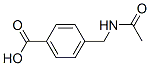 4-[(乙酰氨基)-甲基]苯甲酸结构式_1205-58-9结构式