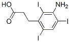 3-(3-氨基-2,4,6-三碘苯基)丙酸结构式_1206-91-3结构式