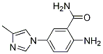 2-氨基-5-(4-甲基-1H-咪唑-1-基)苯甲酰胺结构式_1206679-06-2结构式