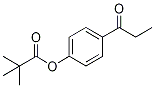 4-丙酰基-2,2-二甲基丙酸苯酯结构式_120703-45-9结构式