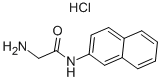 2-氨基-N-2-萘基-乙酰胺盐酸盐(1:1)结构式_1208-12-4结构式