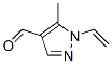 5-Methyl-1-vinyl-1H-pyrazole-4-carbaldehyde Structure,120841-97-6Structure