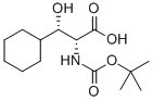 (R,s)-a-n-boc-amino-b-hydroxy-cyclohexanepropanic acid Structure,120963-86-2Structure