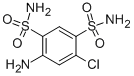 4-Amino-6-chlorobenzene-1,3-disulfonamide Structure,121-30-2Structure
