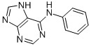 6-苯胺嘌呤结构式_1210-66-8结构式