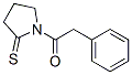 (9ci)-1-(苯基乙酰基)-2-吡咯烷硫酮结构式_121003-09-6结构式