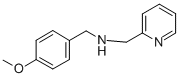 (4-Methoxy-benzyl)-pyridin-2-ylmethyl-amine Structure,121020-62-0Structure