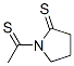 1-(1-硫氧代乙基)-2-吡咯烷硫酮结构式_121103-26-2结构式