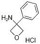 3-苯基-3-氧杂环丁烷胺盐酸盐结构式_1211284-11-5结构式