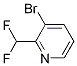3-Bromo-2-(difluoromethyl)pyridine Structure,1211520-77-2Structure