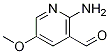 2-氨基-5-甲氧基-3-吡啶羧醛结构式_1211537-12-0结构式