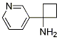 1-(吡啶-3-基)环丁胺结构式_1212058-02-0结构式