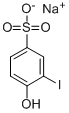 4-Hydroxy-3-iodobenzenesufonic acid, sodium salt Structure,121208-93-3Structure
