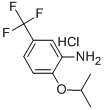 2-Isopropoxy-5-trifluoromethyl-phenylamine Structure,121307-23-1Structure