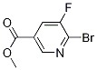 Methyl 6-bromo-5-fluoronicotinate Structure,1214336-88-5Structure