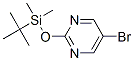 5-Bromo-2-(tert-butyldimethylsilyloxy)pyrimidine Structure,121519-00-4Structure