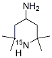 4-氨基-2,2,6,6-四甲基哌啶-1-15N结构式_1215537-22-6结构式