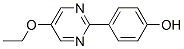 (9CI)-4-(5-乙氧基-2-嘧啶)-苯酚结构式_121554-73-2结构式