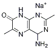 4-氨基-2,6-二甲基-7(8H)-蝶啶酮钠盐结构式_1216633-22-5结构式