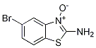 2-氨基-5-溴苯并噻唑 3-氧化物结构式_1216671-97-4结构式