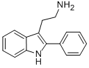 2-(2-苯基-1H-吲哚-3-基)-乙胺结构式_1217-80-7结构式