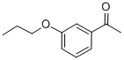 1-(3-丙氧基苯基)乙酮结构式_121704-77-6结构式