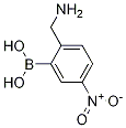 2-(氨基甲基)-5-硝基苯硼酸结构式_1217500-83-8结构式