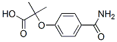 2-[4-(氨基羰基)苯氧基]-2-甲基丙酸结构式_121809-54-9结构式