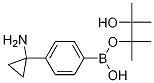 4-(1-氨基环丙基)苯硼酸频那醇酯结构式_1218789-38-8结构式