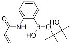 2-丙烯酰胺苯硼酸频那醇酯结构式_1218790-42-1结构式