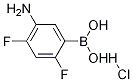 5-氨基-24-二氟苯硼酸盐酸盐结构式_1218790-76-1结构式