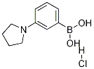 3-吡咯烷苯硼酸盐酸盐结构式_1218790-77-2结构式