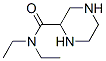 (9ci)-N,N-二乙基-2-哌嗪羧酰胺结构式_121885-08-3结构式