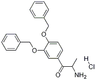 2-氨基-3,4-二苄氧基苯丙酮盐酸盐结构式_1219199-37-7结构式