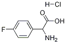2-氨基-2-(4-氟苯基)乙酸盐酸盐结构式_1219399-79-7结构式