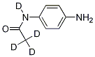 对氨基乙酰苯胺-D4氘代结构式_1219802-76-2结构式
